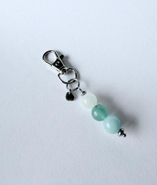 New Beginnings Crystal Keyring