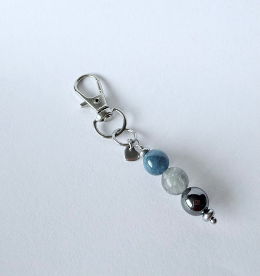 ADHD Support Crystal Healing Keyring